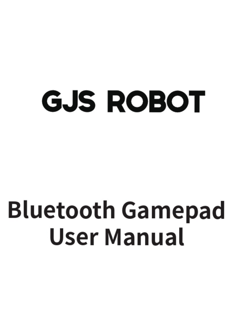 GJS Robot Gamepad user manual