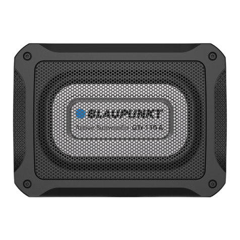 Blaupunkt GTr 110 A User manual
