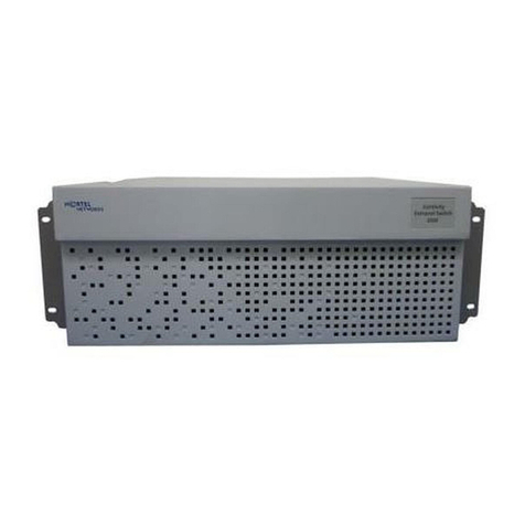 Nortel Contivity Extranet Switch 2500 User manual