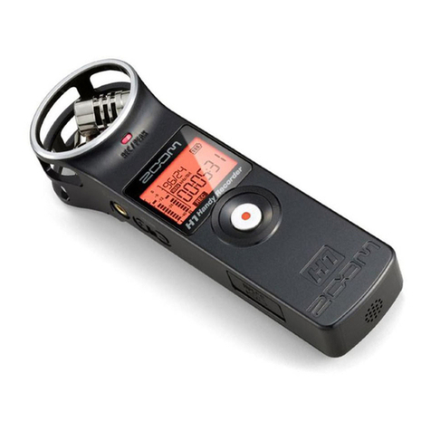 Zoom Handy REcorder H1 Installation guide Zoom Handy REcorder H1 Installation guide