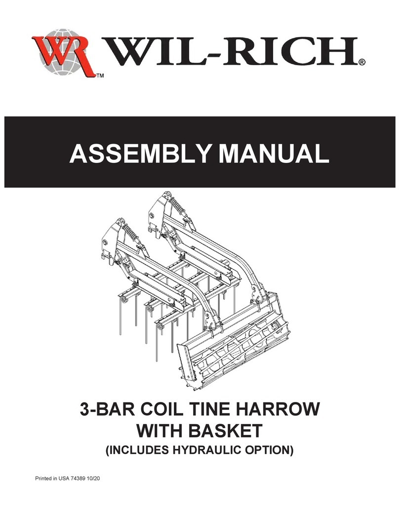 WIL-RICH 11 XL2 Series Assembly manual