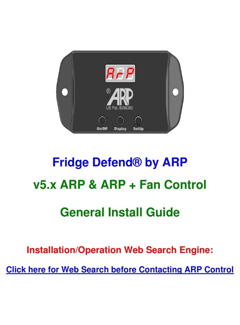 ARP Fridge Defend User manual