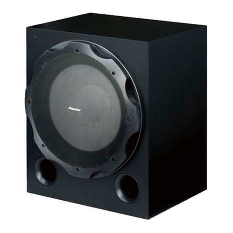 Pioneer S-RS3SW User manual