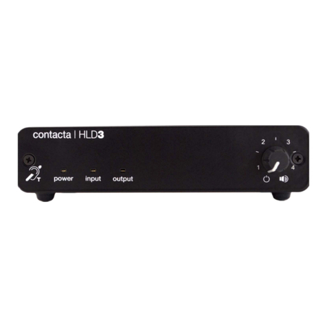 Contacta HLD3 Installation