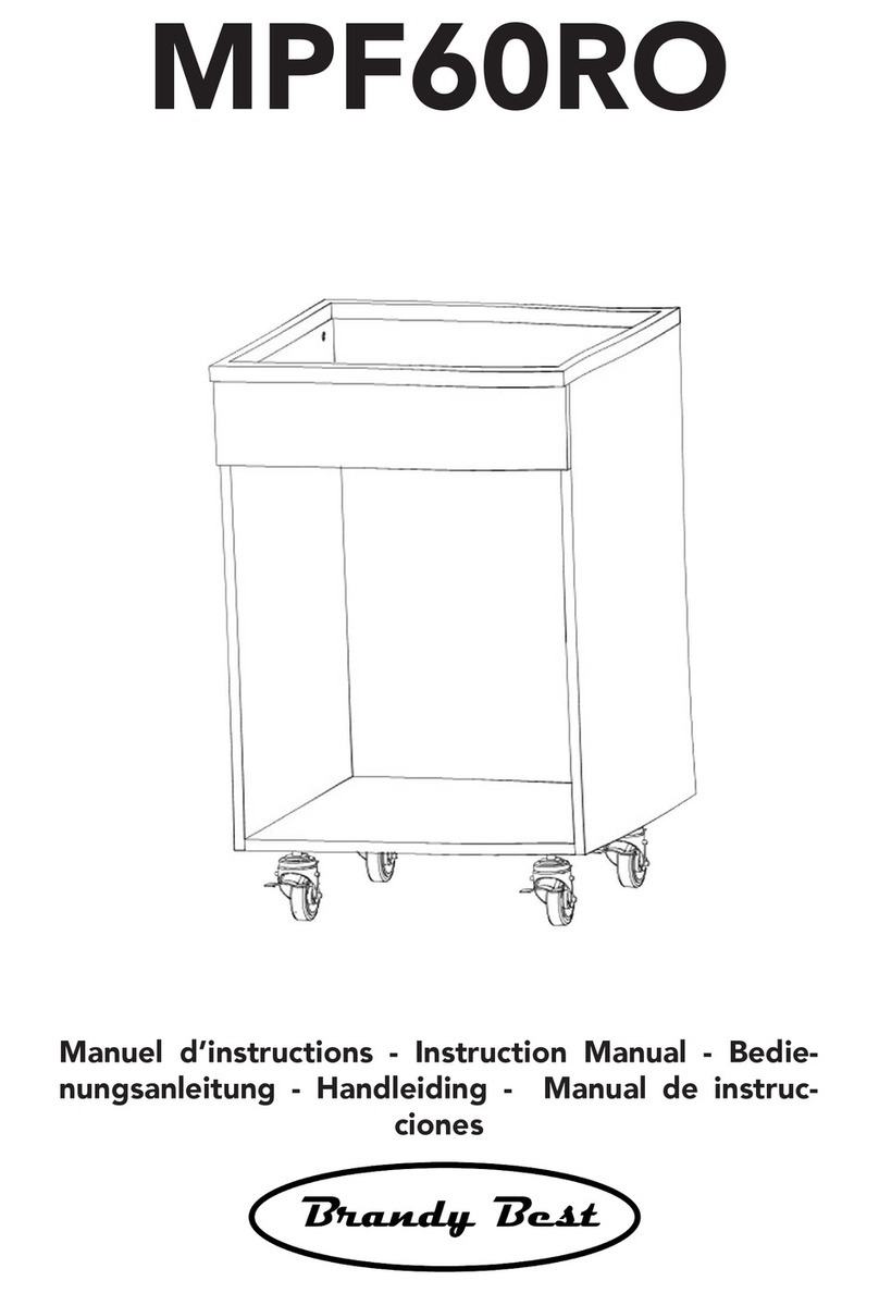 Brandy Best MPF60RO instruction manual Brandy Best MPF60RO instruction manual