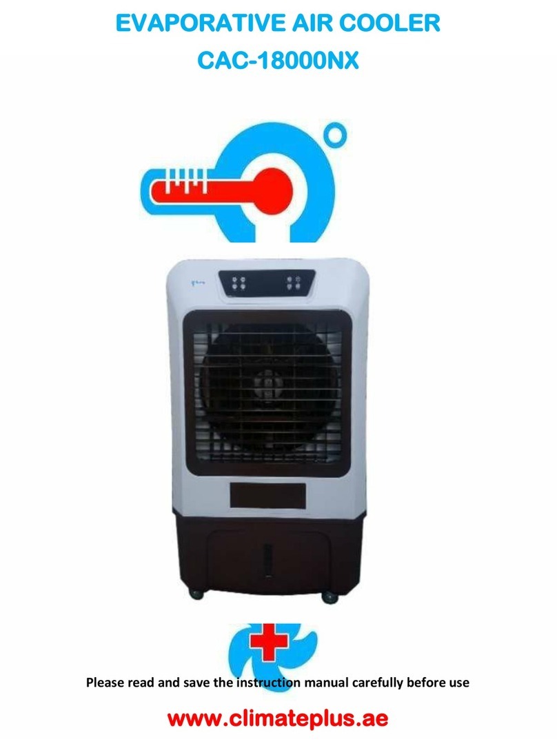 Climate+ CAC-18000NX instruction manual