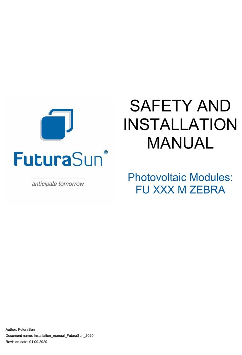 FuturaSun FU M ZEBRA Series Setup guide