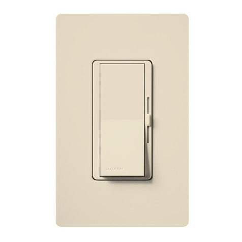 Lutron Electronics Tu-Wire DVFTU-5A3P User manual