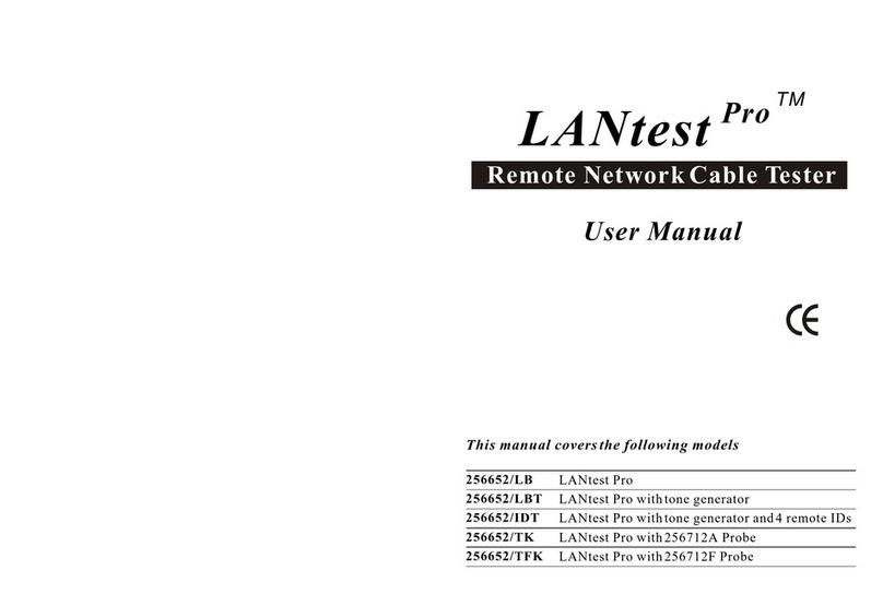 Hobbes LANtest Pro 256652/LB user manual