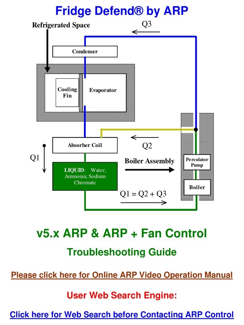 ARP Fridge Defend troubleshooting guide