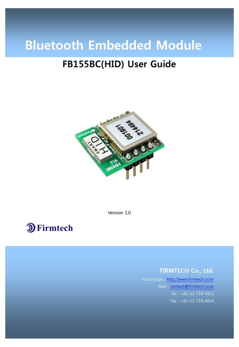 Firmtech FB155BC user guide