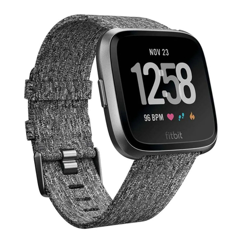 Fitbit Zip Special Edition Versa User manual