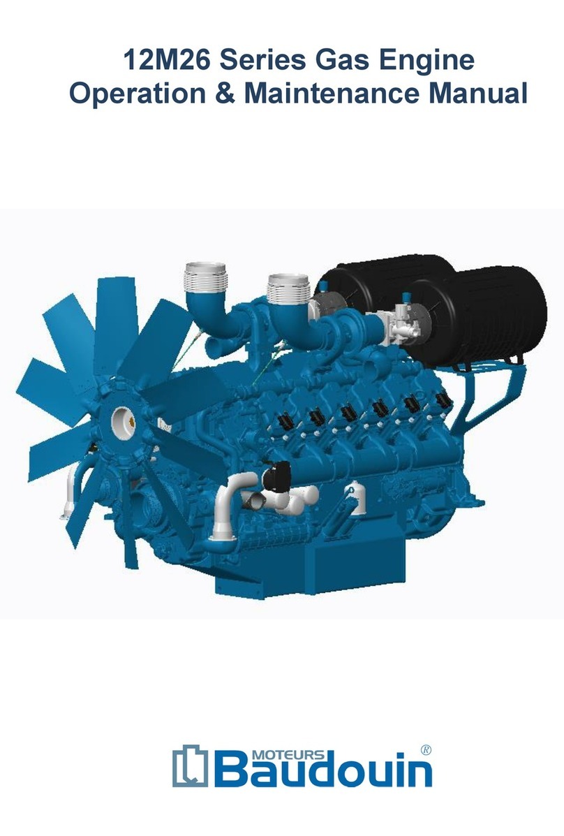 Moteurs Baudouin 12M26 Series Operation & maintenance manual