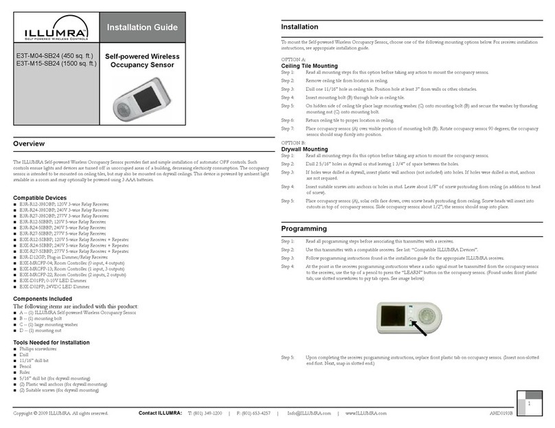 Illumra E3T-M04-SB24 User manual
