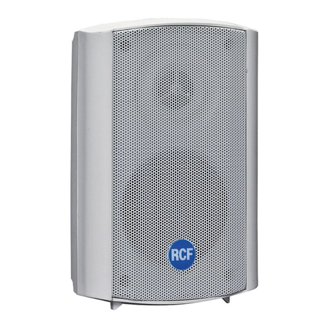 RCF dm41 User manual