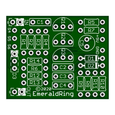 GuitarPCB Emerald Ring User manual