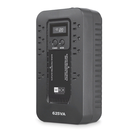 WBOX Technologies 0E-625V8LCD User manual