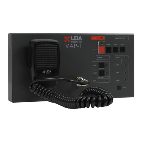 LDA Audio Tech Neo VAP 1 user manual