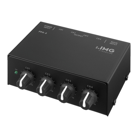 Monacor IMG Stageline PPA-4 User manual