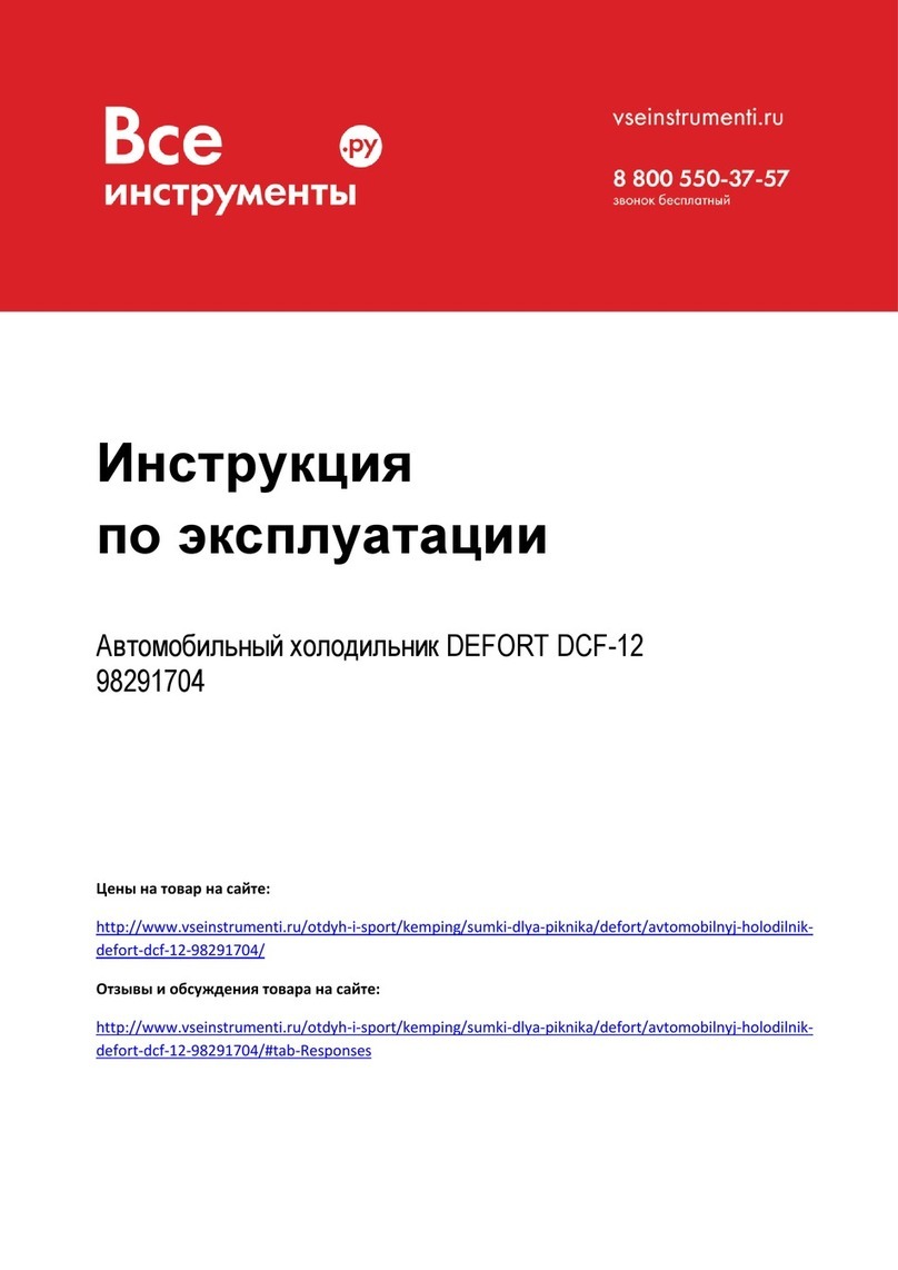 Defort DCF-12 user manual