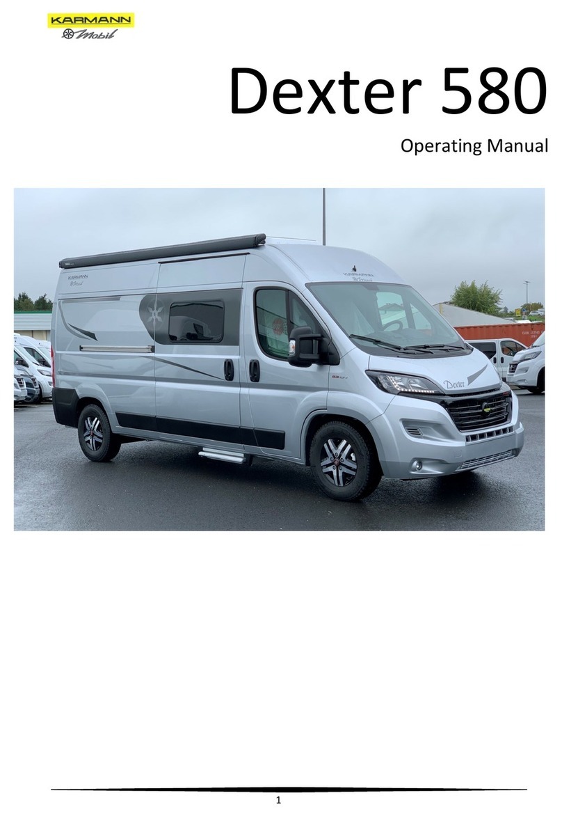 Karmann-Mobil Dexter 580 2020 operating manual