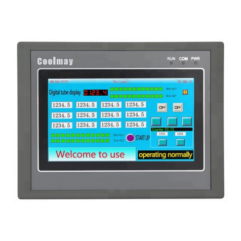 Coolmay EX3G-70KH user manual