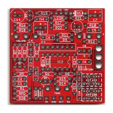 Aion Electronics Comet Distortion User manual