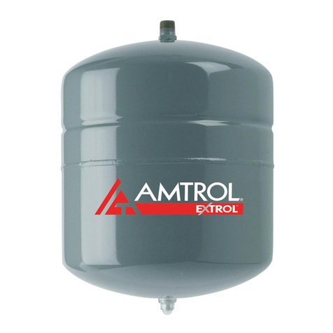 Amtrol EXTROL EX Series Installation instructions