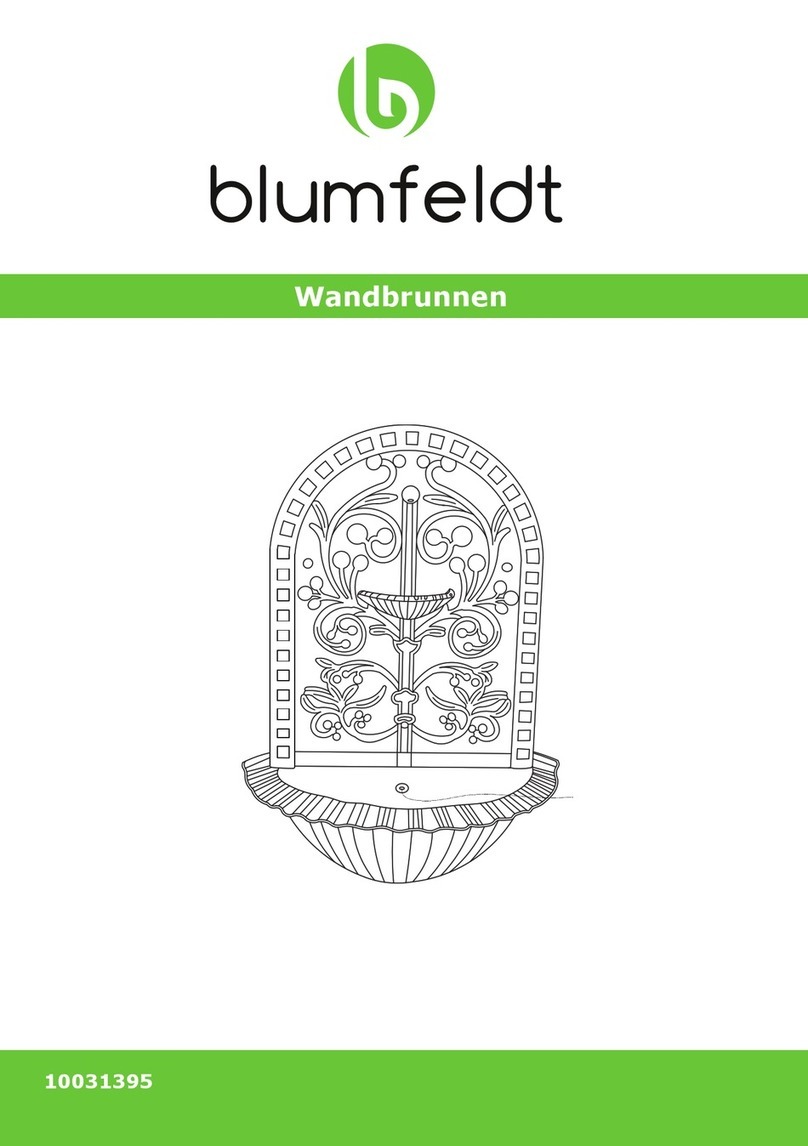 Blumfeldt 10031395 User manual Blumfeldt 10031395 User manual