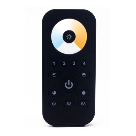 DIODE LED TOUCHDIAL DI-RF-REM-TW-4 Installation guidelines