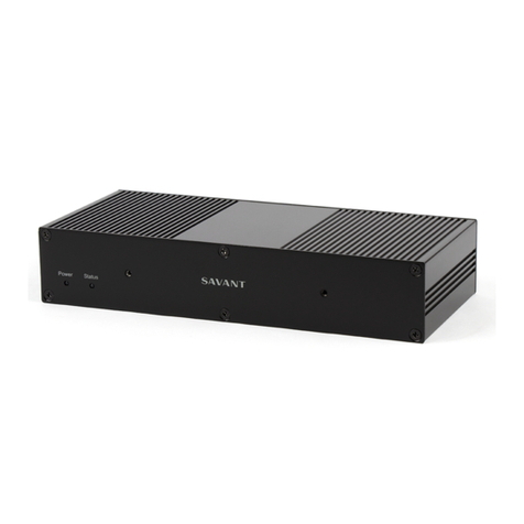 Savant PAV-AOM8C User manual