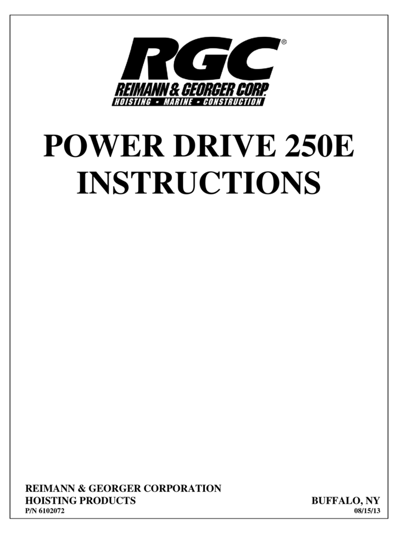 RGC 250E instructions