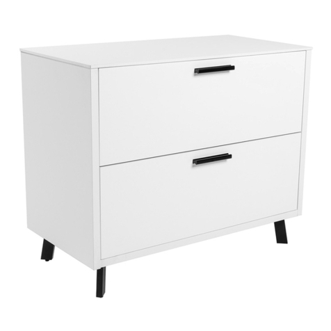 EUROSTYLE HUGO Lateral File Assembly instructions EUROSTYLE HUGO Lateral File Assembly instructions