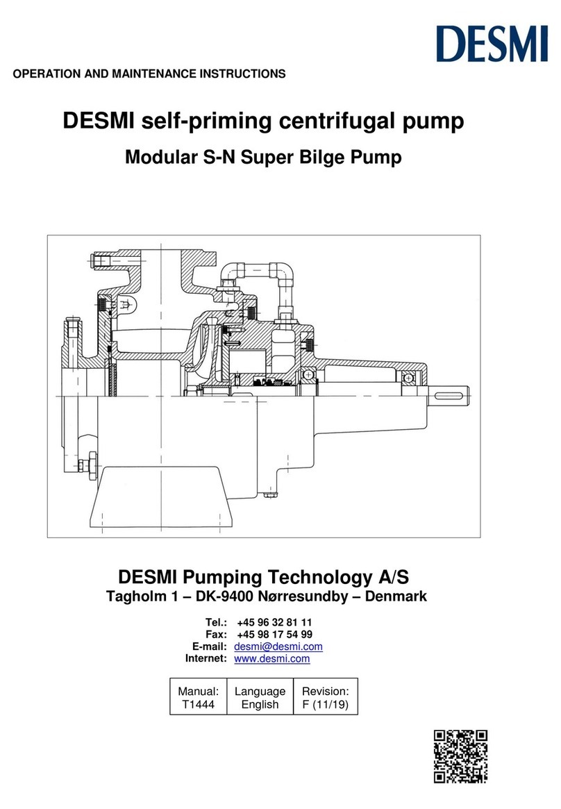 Desmi S70-50-175N/A11-09 Troubleshooting guide