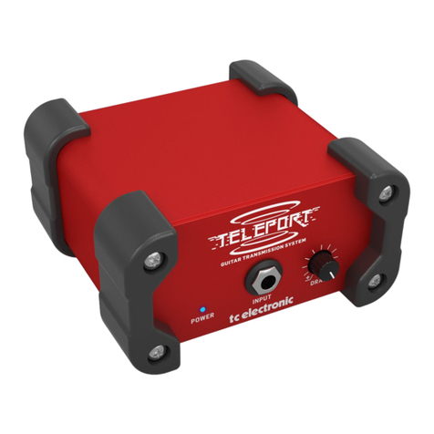 TC Electronic Teleport GLT User manual