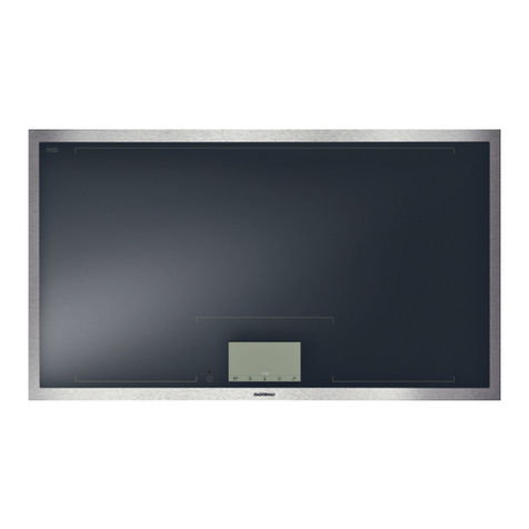 Gaggenau CX 491 quick guide