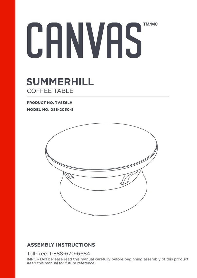 Canvas SUMMERHILL TVS36LH User manual Canvas SUMMERHILL TVS36LH User manual