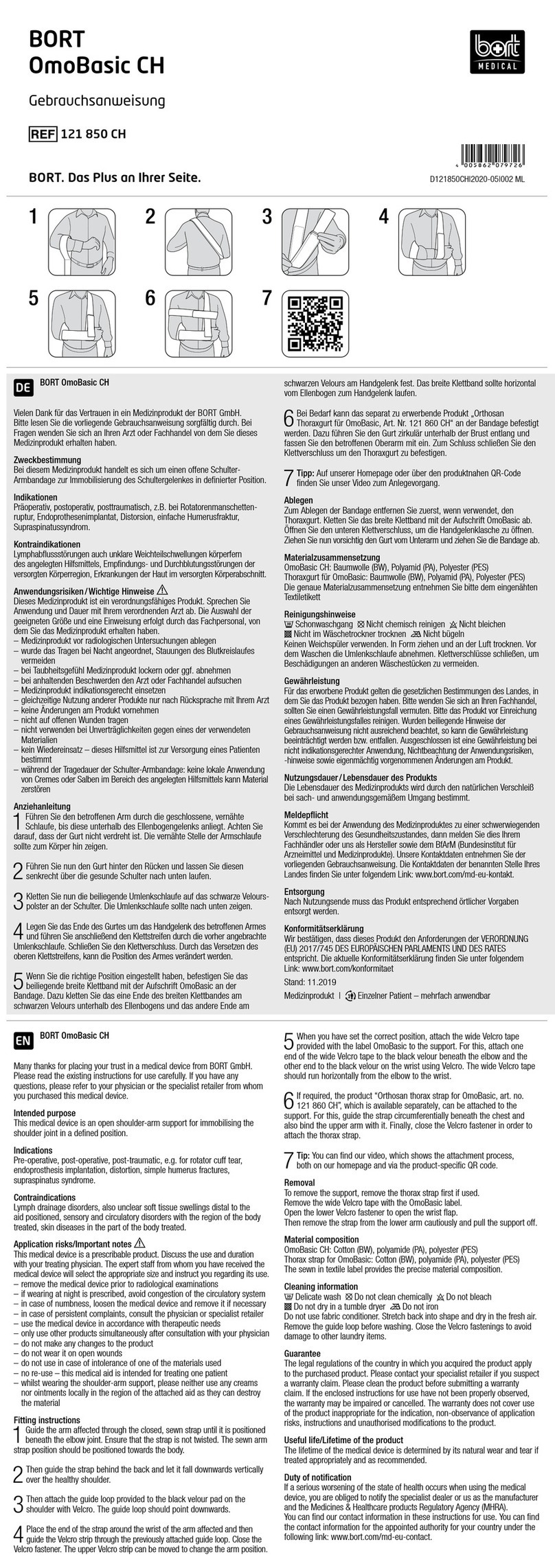 Bort OmoBasic CH manual