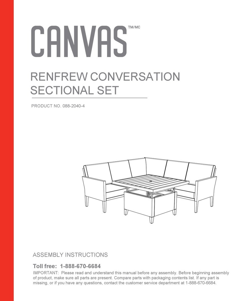 Canvas Renfrew 088-2040-4 User manual Canvas Renfrew 088-2040-4 User manual