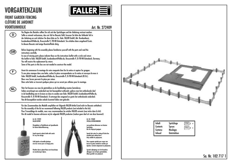 Faller 272409 User manual