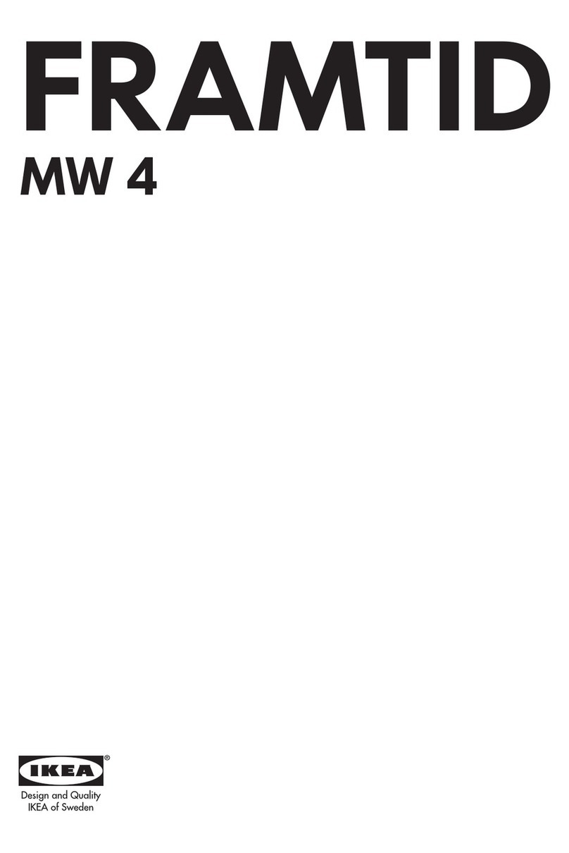 IKEA FRAMTID MW 4 User manual IKEA FRAMTID MW 4 User manual