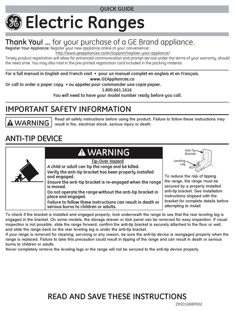GE PCB915 User manual