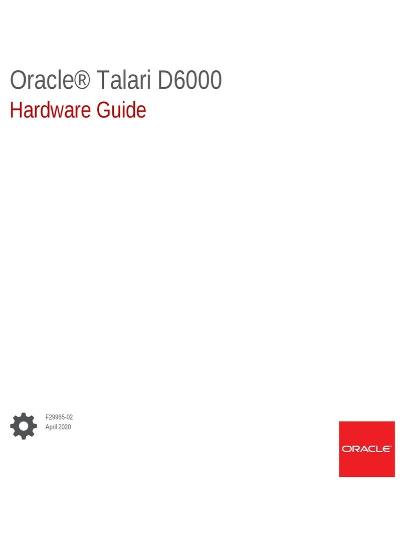Oracle Talari D6000 Hardware guide