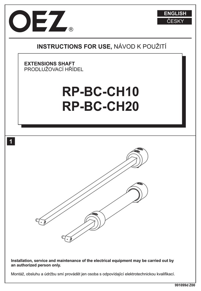 OEZ RP-BC-CH10 Instructions for use OEZ RP-BC-CH10 Instructions for use