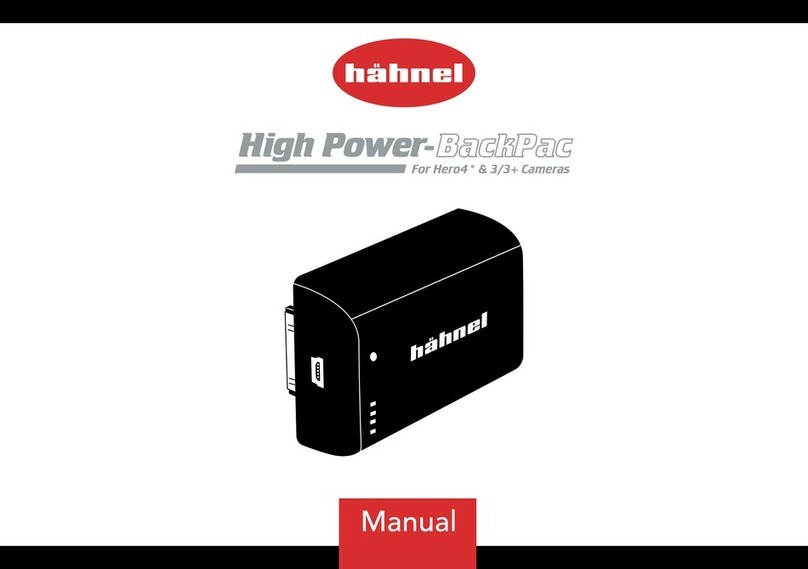 Hahnel High Power-BackPac User manual