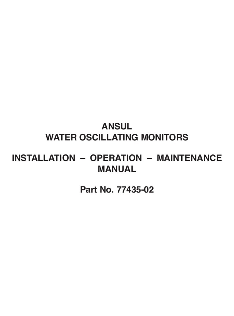 Ansul WOM-3 Installation, operation & maintenance manual Ansul WOM-3 Installation, operation & maintenance manual