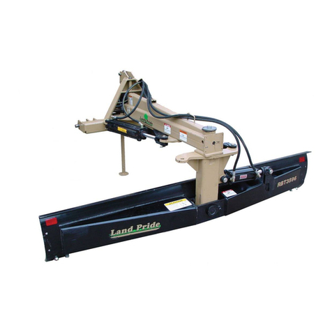Land Pride QuickHitch RBT35 Series Operator's manual