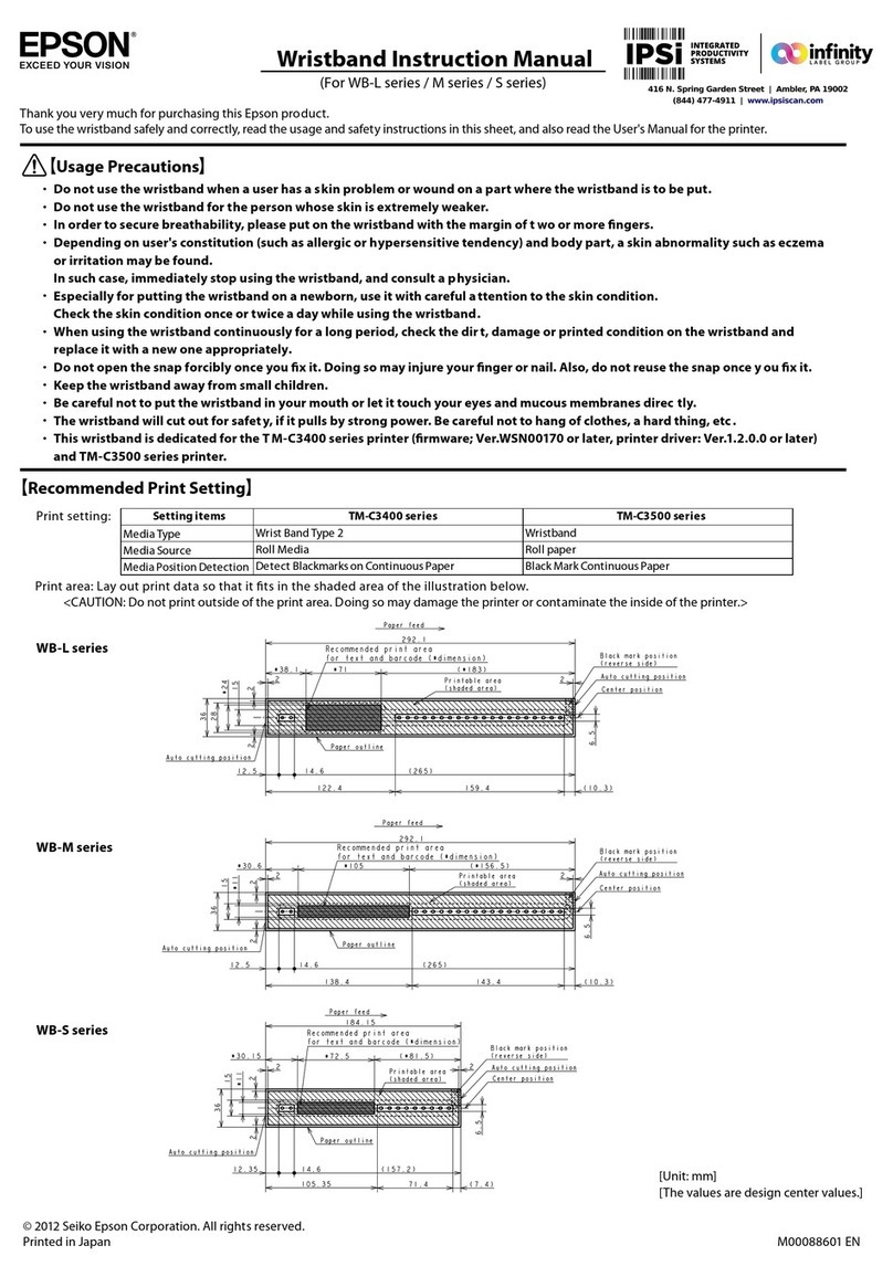 Epson WB-L Series User manual