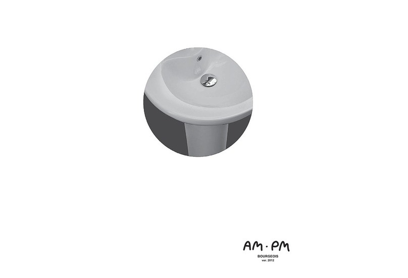 AM.PM Bourgeous C658607WH Instructions for assembly and installation