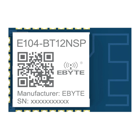 Ebyte TLSR8253F512 Serias User manual
